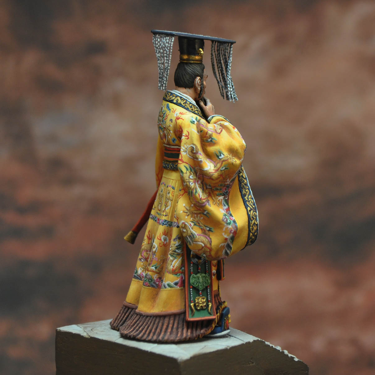 ART GIRONA Serie Historical Qin Shi Huang figurine Chine