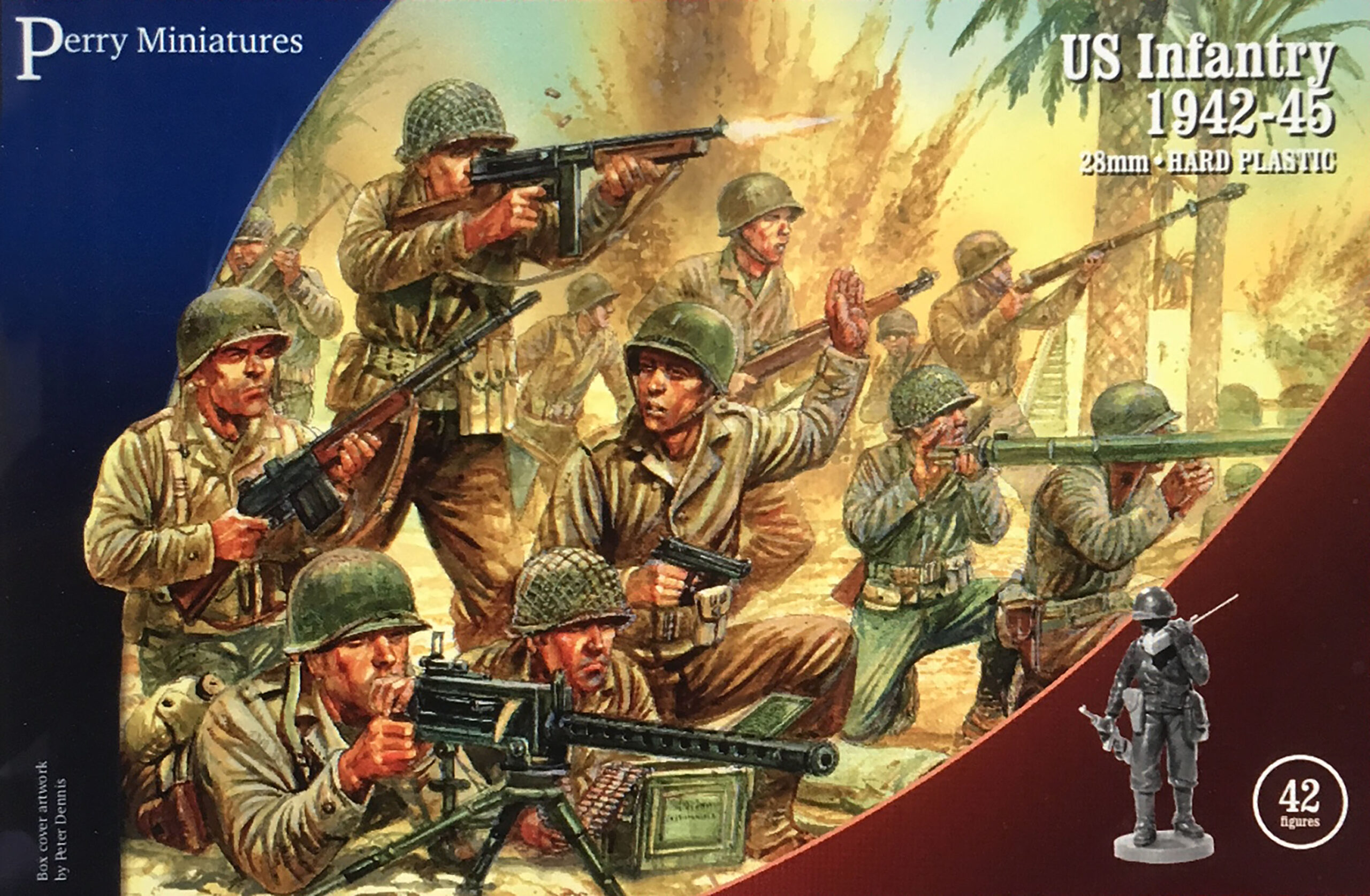 Perry Miniatures US1 infanterie US 1942-45 plastique