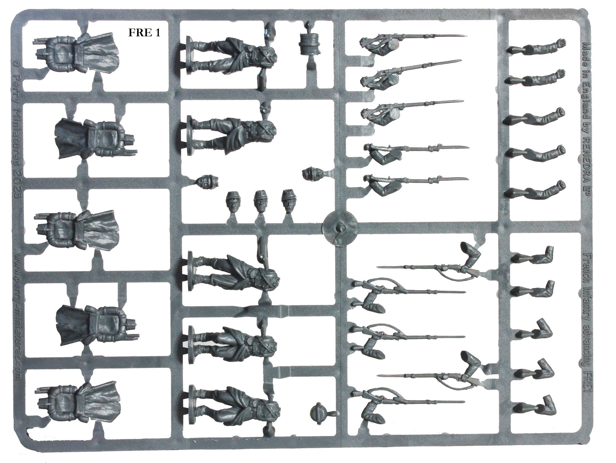 Perry Miniatures 1870 FRE 1 Infanterie française figurines 38 pièces