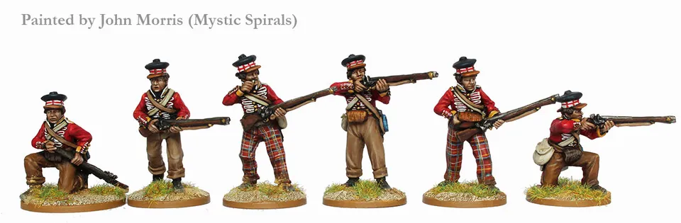 Perry Miniatures Cape Frontier Wars CFB 2 figurines Highlanders 28mm