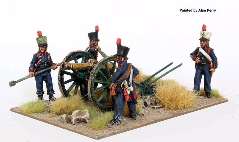 Perry Napoleonic FN 231 Artillerie 8pdr figurines 28mm tir