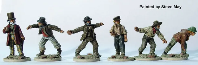 Perry Miniatures ACW51 figurines 28mm émeutiers guerre Sécession