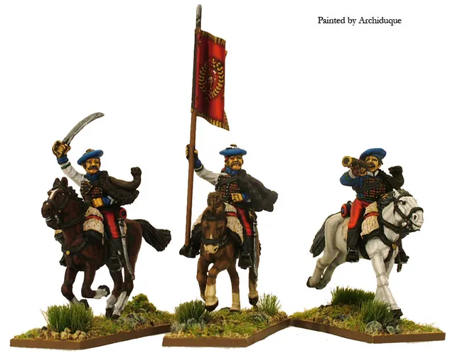 Perry Miniatures Carlist War CAT35 hussards Ontoria commandement métal