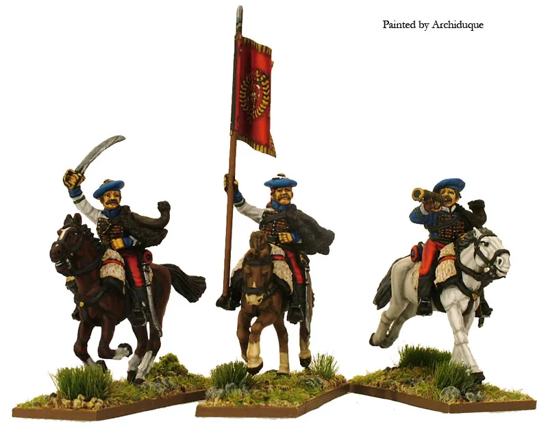 Perry Miniatures Carlist War CAT35 hussards Ontoria commandement métal