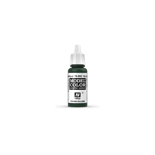 Art Girona Pinturas Yellow Olive peinture acrylique 20 ml olive