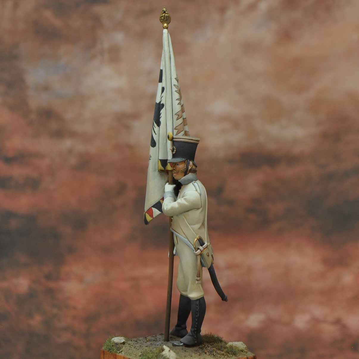 ART GIRONA Napoleonic NCO Fusiliers 30th 1809 figurine 54 mm