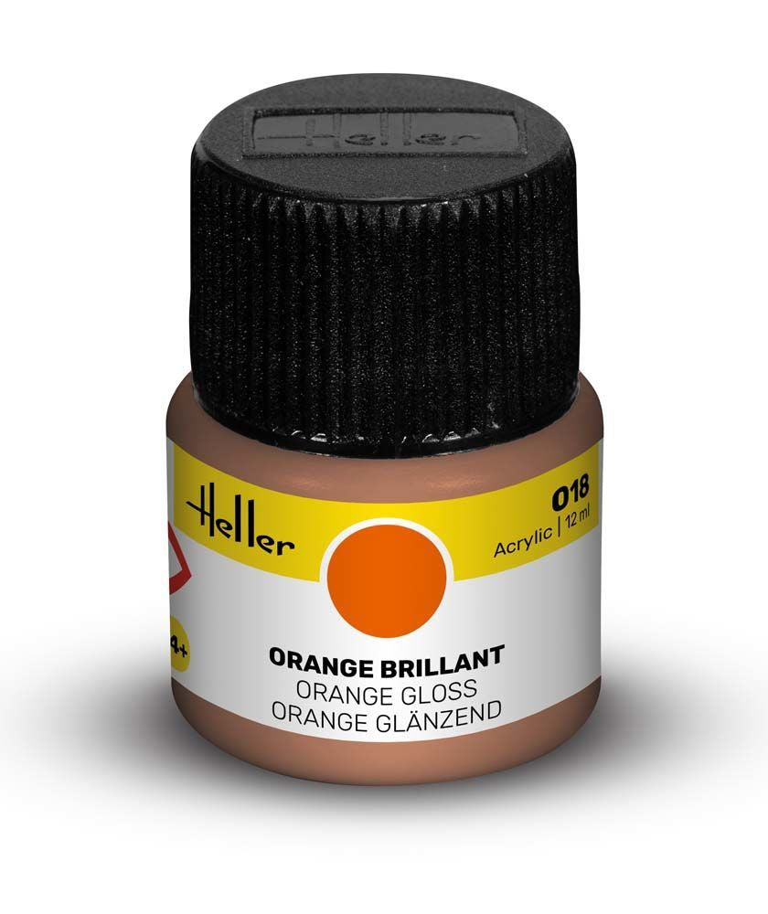 Heller Historical Collection Peinture Acrylic 018 orange acrylique