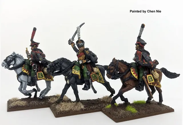 Perry Miniatures Napoleonic RN 54 hussards figurines 28mm