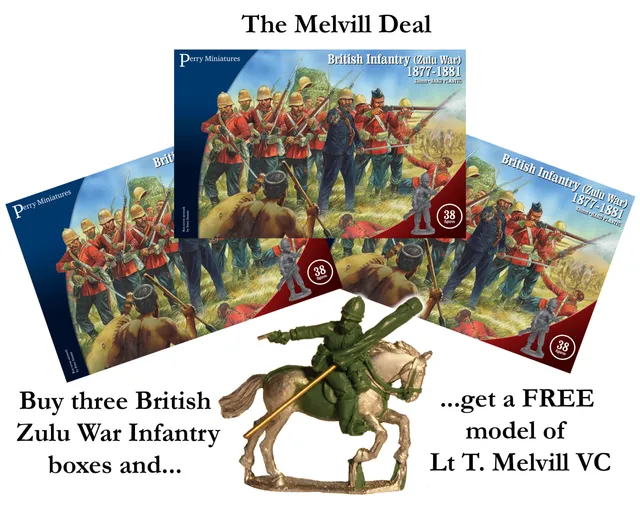 Perry Miniatures Victoria's Little Wars VLW24 figurines deal 38 pièces