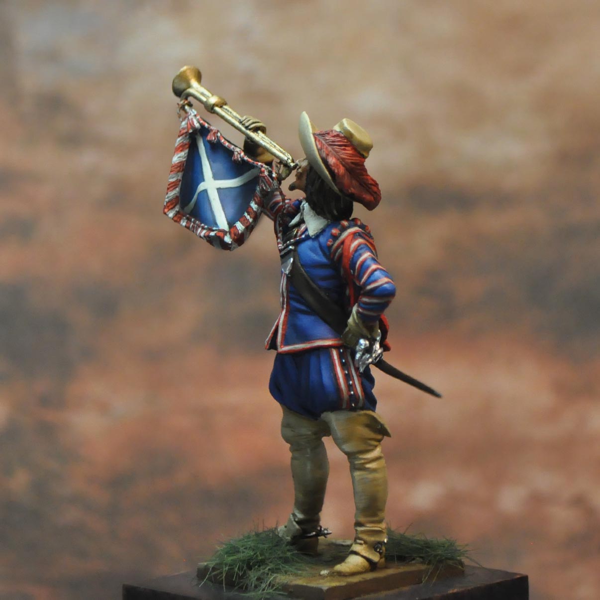 Art Girona General Serie Trompette Bavarois figurine
