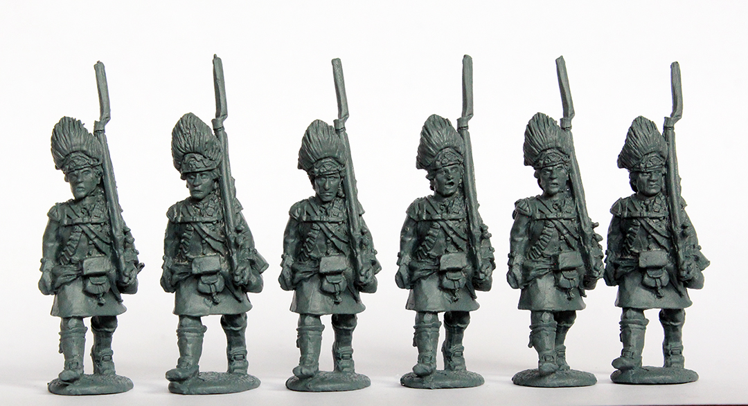 Perry Miniatures AW5 Highlanders grenadiers bonnet fourrure