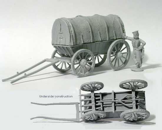Perry Miniatures Napoleonic BH65 caisson maquette 28mm