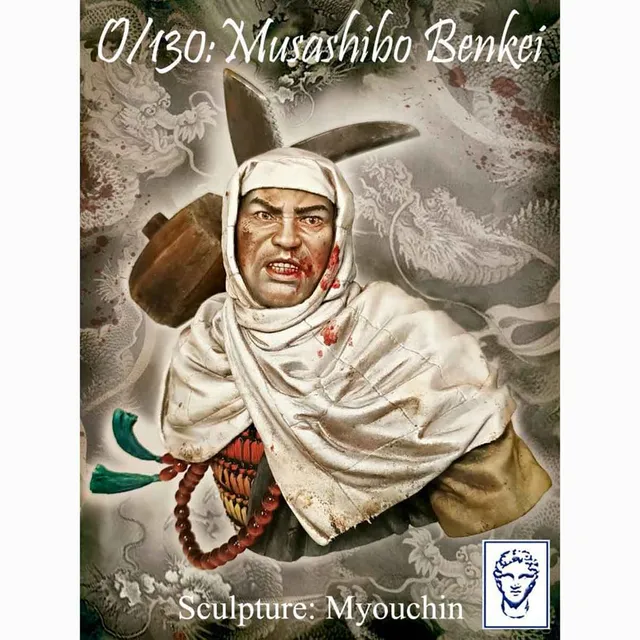Art Girona Miniatures Musashibo Benkei figurine 54mm Japon