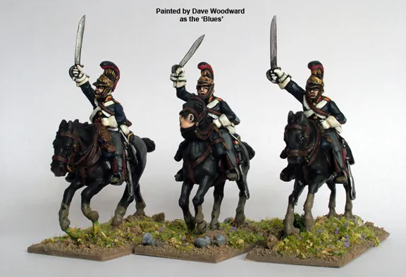 Perry Miniatures Napoleonic BH25 cavalerie garde à charge 28mm