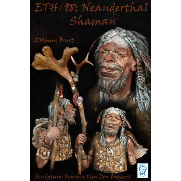 Art Girona Miniatures Neanderthal Shaman figurine préhistoire