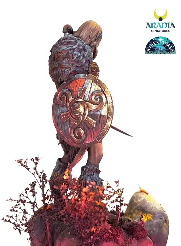 Aradia Minis Hyperborea Triskel figurine résine