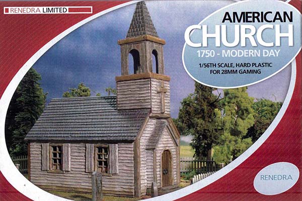 Perry Miniatures B 34 église américaine maquette plastique