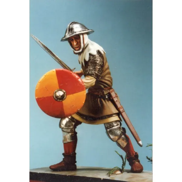 Art Girona Miniatures Fante Comunale XIVe figurine 54mm