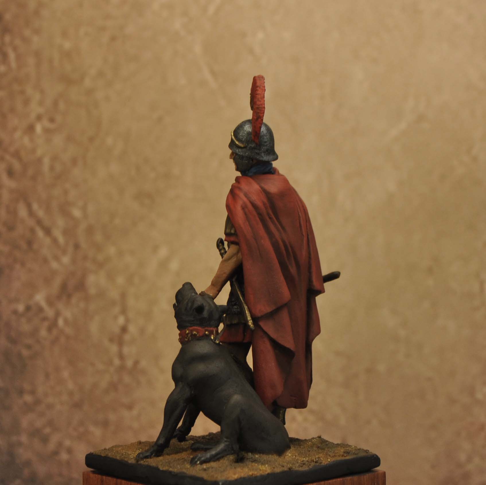ART GIRONA Historical Roman Centurion 76 BC figurine