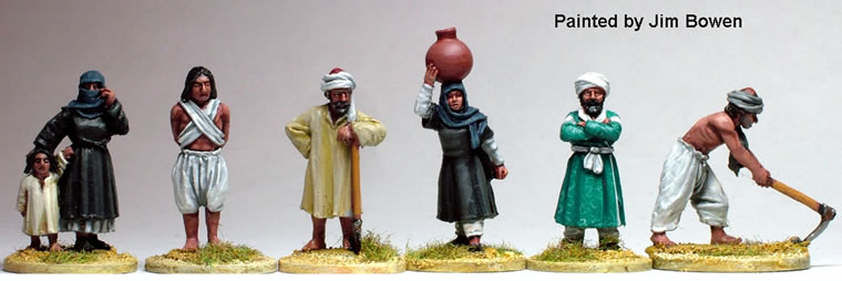 Perry Miniatures Crusades MA29 figurines civils 28mm