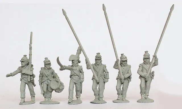 Perry Miniatures Napoleonic FE 4 figurine commandement léger