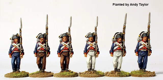 Perry Miniatures Napoleonic NCR 8 figurines 28mm mousquetaires bicorne