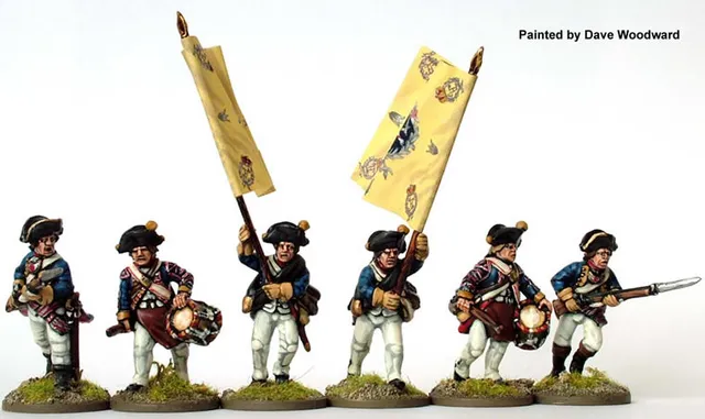 Perry AW85 Hesse-Cassel charge commandement métal 28mm
