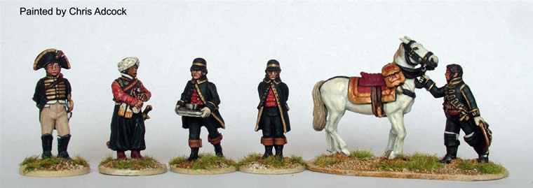 Perry Miniatures Napoleonic FN50 état-major personnel Napoléon