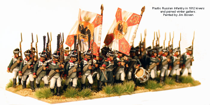 Perry Miniatures RN 20 Infanterie russe 40 figurines