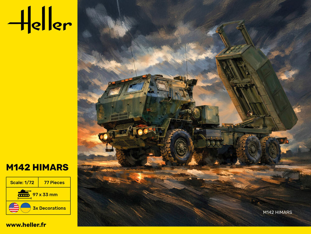 Heller Historical Collection M142 HIMARS maquette militaire 1/72