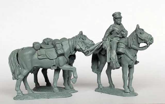 Perry Miniatures Cape Frontier CFB27 Cavalier Figurine Chevaux