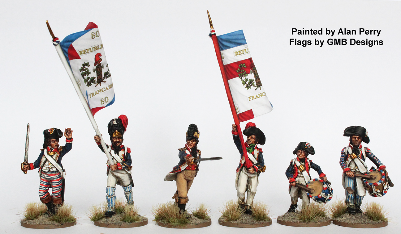 Perry Miniatures Révolution REVF 2 Commandement figurines 28mm
