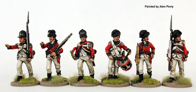 Perry Miniatures AW 207 commandement garde figurines métal