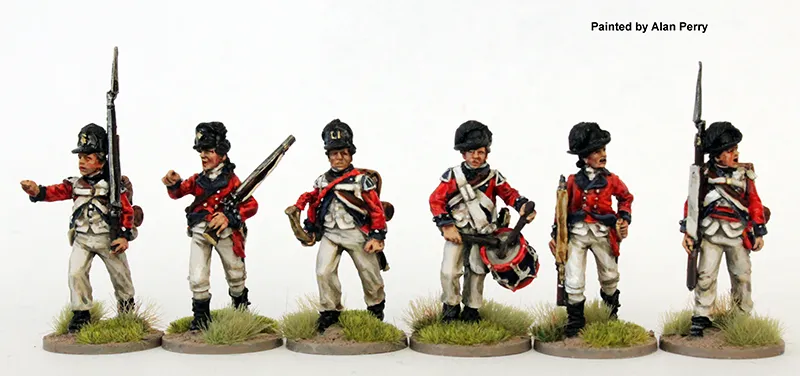 Perry Miniatures AW 207 commandement garde figurines métal