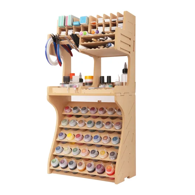 Bucasso GK SY organisateur maquette MDF 35 peintures
