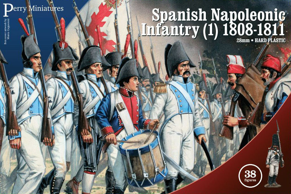 Perry SPA 70 boite figurines infanterie espagnole 1808-11
