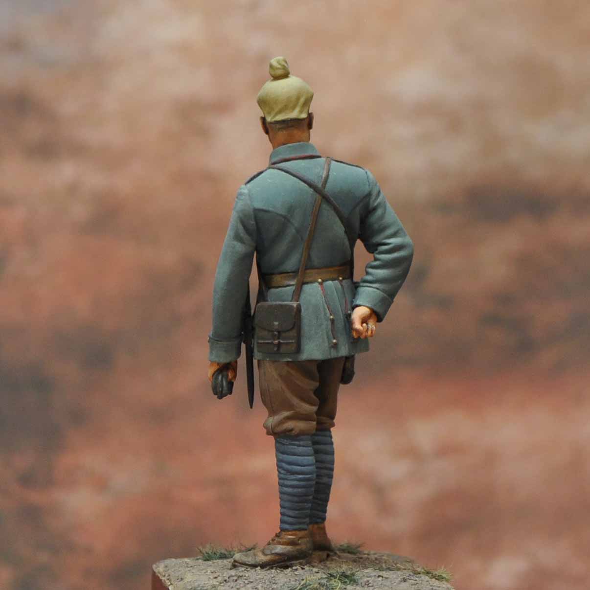 ART GIRONA International German Mountain Gunner figurine 1914
