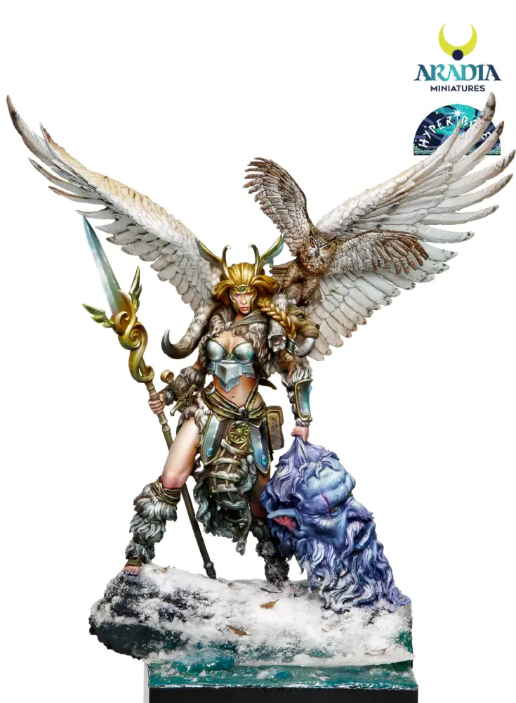 Aradia Hyperborea Hilda figurine 75 mm résine à peindre