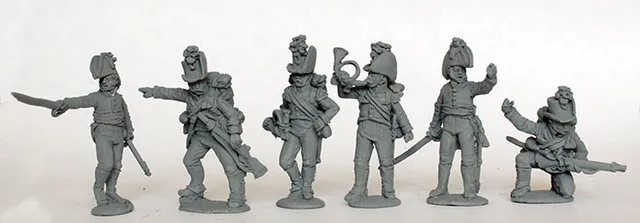 Perry Miniatures Napoleonic AN 58 figurines Jaeger command