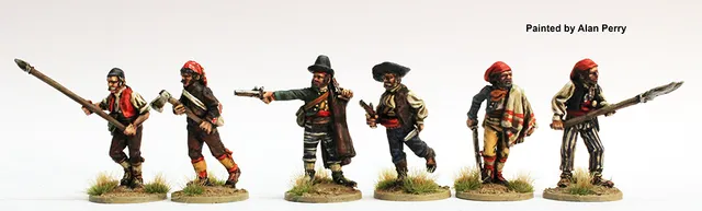 Perry Miniatures SPA 55 figurines guerrillas métal 28mm