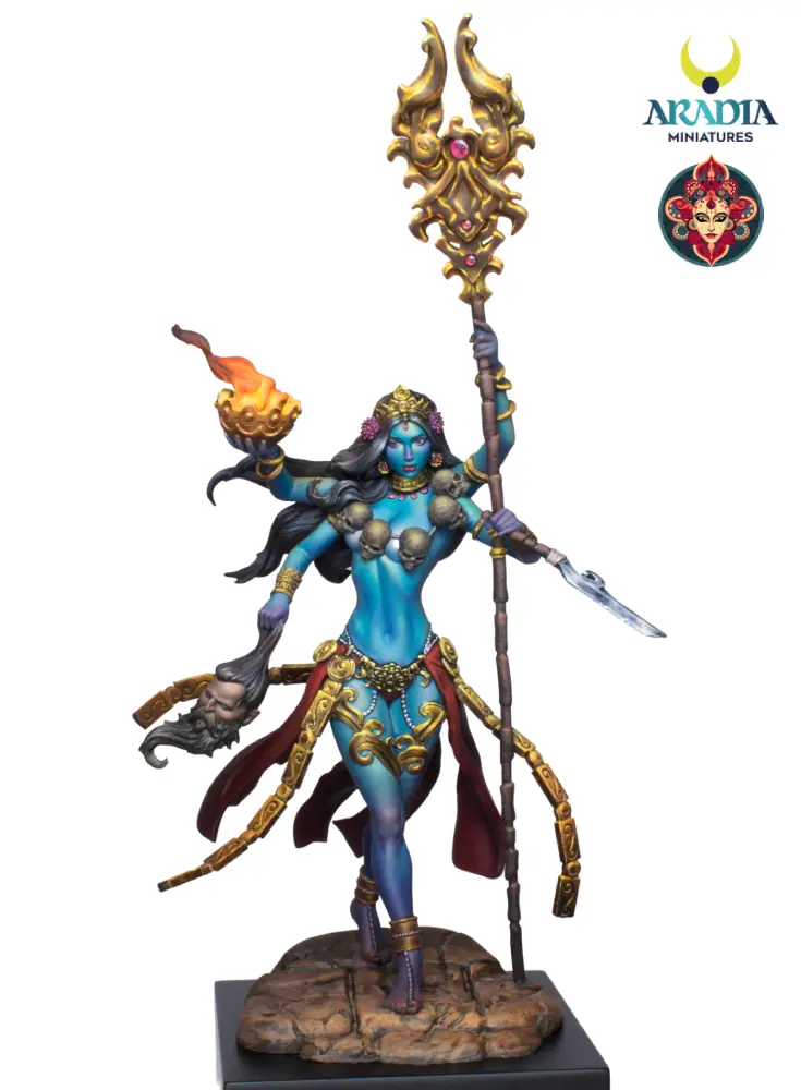 Aradia Kali Yuga Kali figurine 75 mm résine à peindre