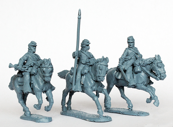 Perry Miniatures ACW 99 Union commandement cavalerie figurines 28mm