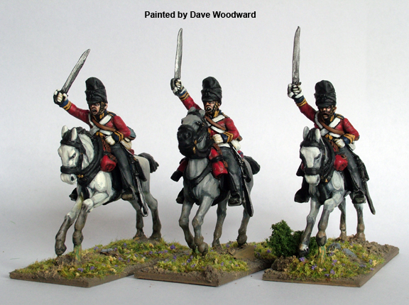 Perry Napoleonic BH28 Scots Greys charge 28mm métal