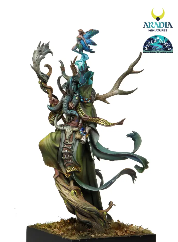 Aradia Minis Hyperborea Finegas figurine guerrier barbare