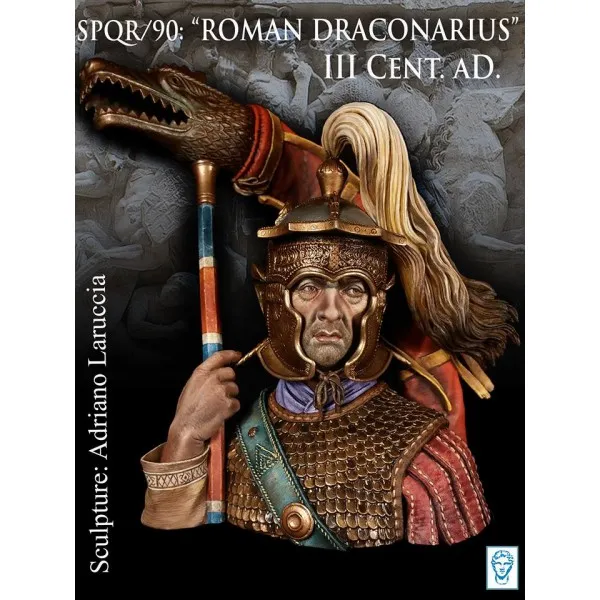 ART GIRONA Miniatures Roman Draconarius IIIe figurine