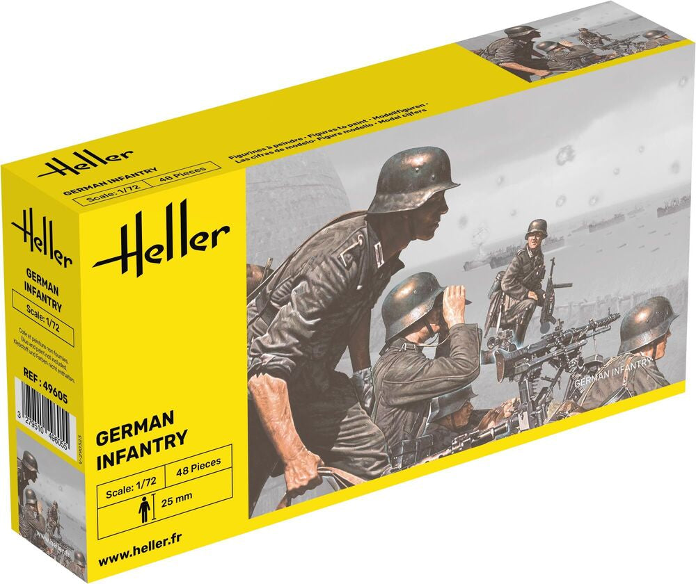 Heller Historical Collection German Infantry 1/72 figurines soldats