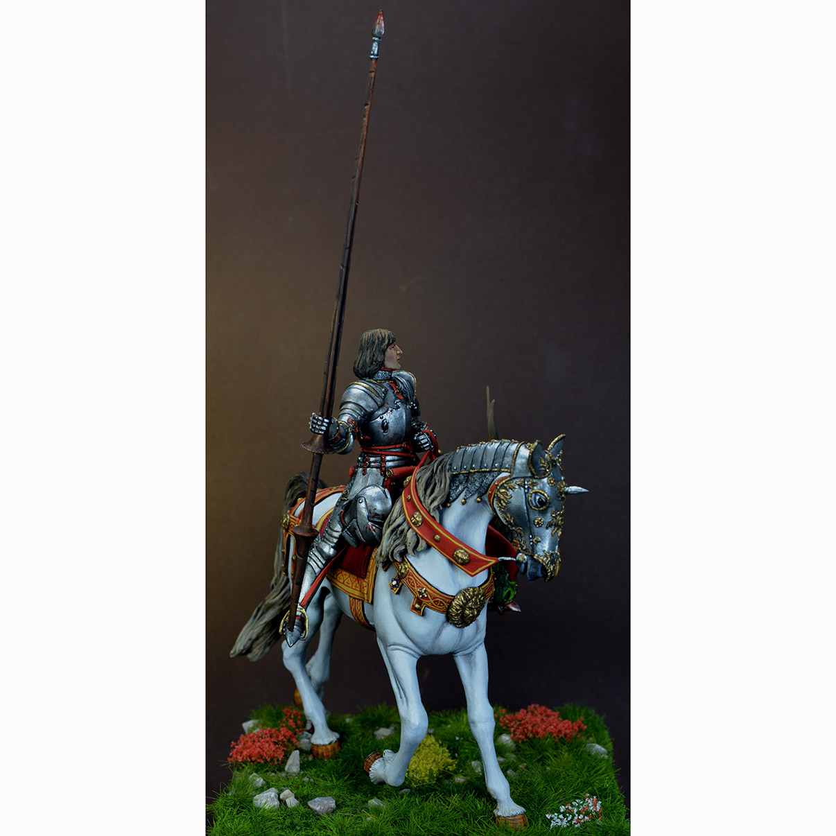 ART GIRONA 70mm Saint George figurine Saint Georges à peindre