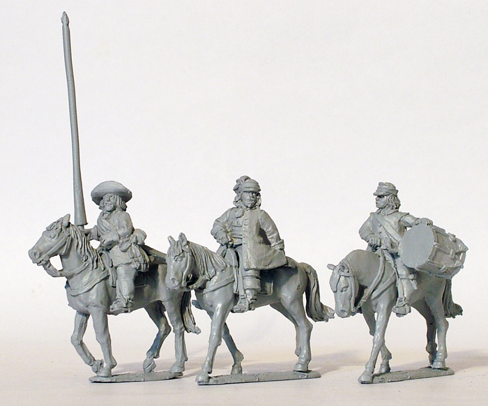 Perry English Civil War ECW25 figurines dragons montes