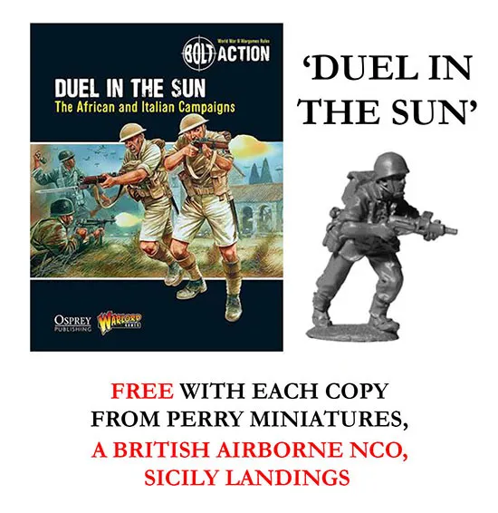 Perry Miniatures Books Duel in the Sun livre Bolt Action