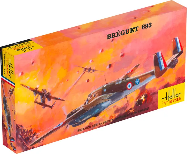 Heller Historical Collection Breguet 693/2 Museum 1/72 avion